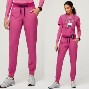 Figs Zamora Jogger Scrub Pants Electric Orchid Pink XL